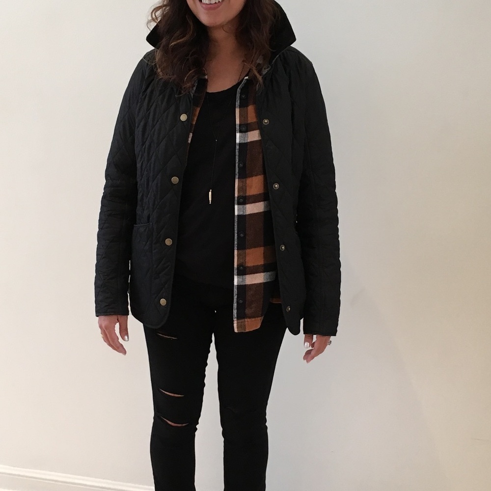 Barbour Quilted Winter Tartan Jacket- Montrose